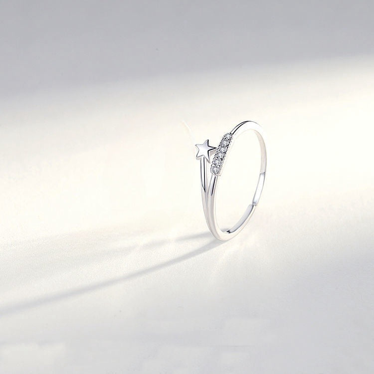 Temperament Wild Opening Adjustable Design Gift Fresh Ring
