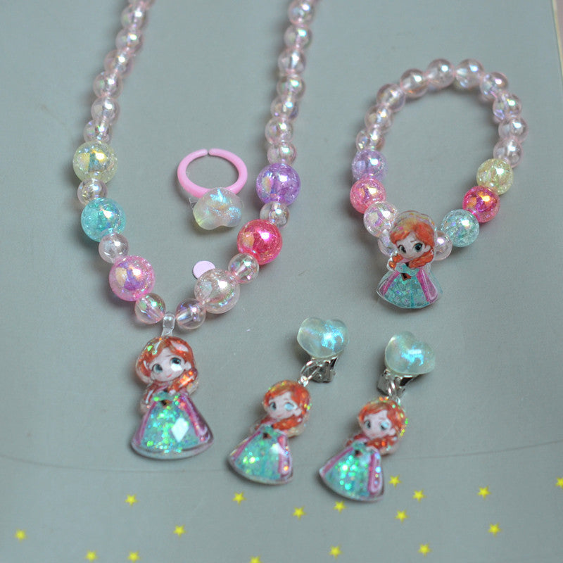 Versatile Graceful Children's Princess Mermaid Tail Rings