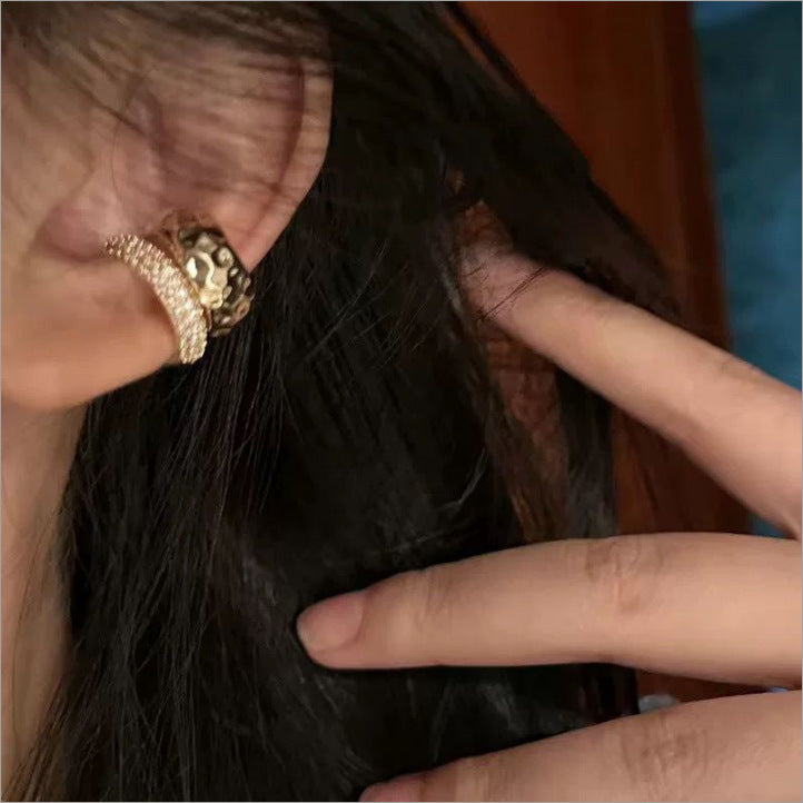 Match Sets Of Cute Finely Inlaid Girly Ear Stud Earrings