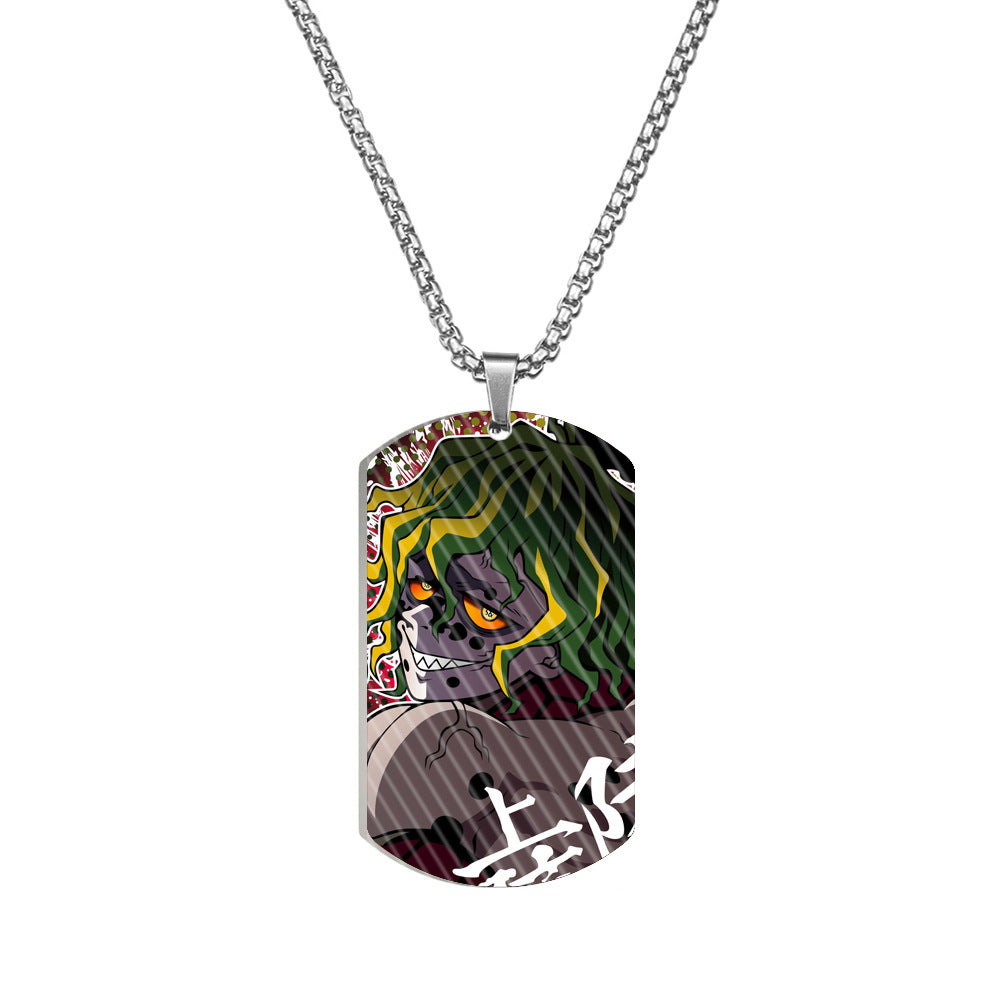 No Stainless Steel Color Printing Army Pendants