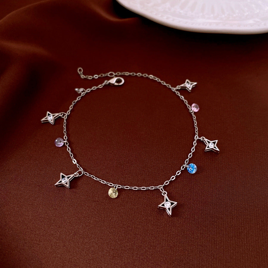 Zircon Twist Twisted Adjustable Simple Fashion Temperament Personalized Bracelet