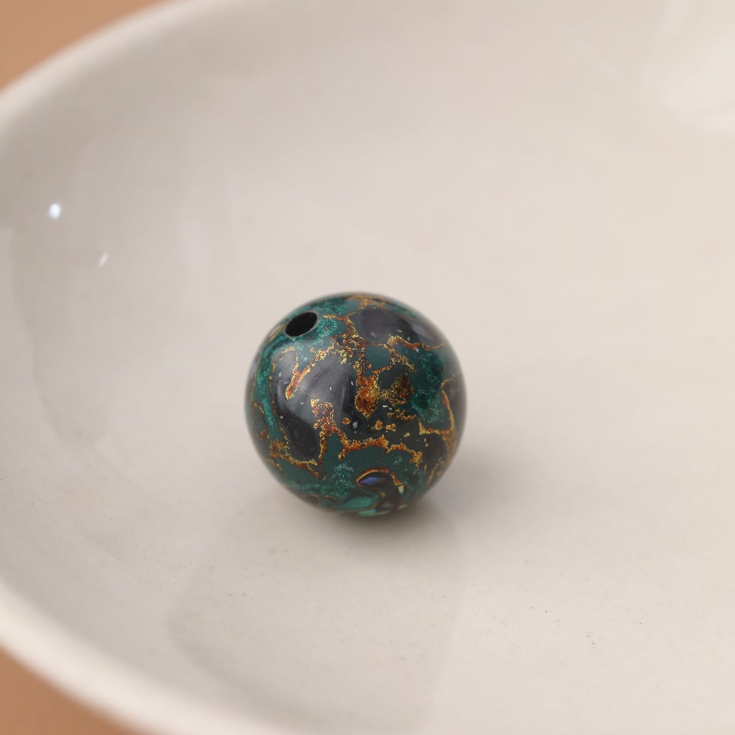 Paint Inlaid Snail Scattered Beads Crafts Live Bracelet
