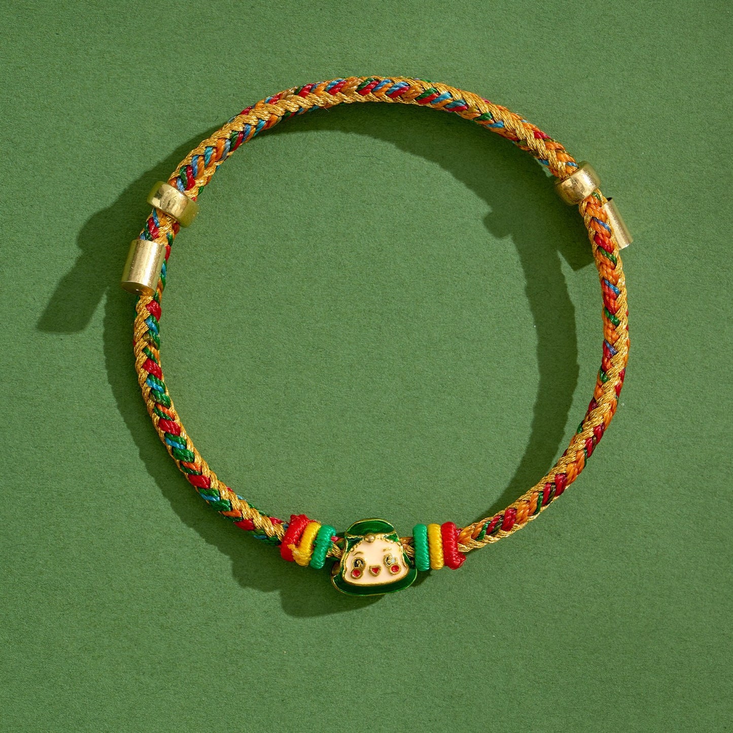 Dragon Boat Festival Colorful Rope Small Red Hand-woven Tiger Head Bracelet