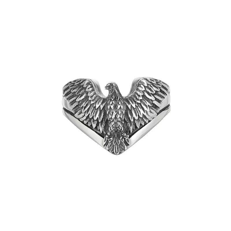 Boys Unique Design Niche High Street Hip Hop Index Rings