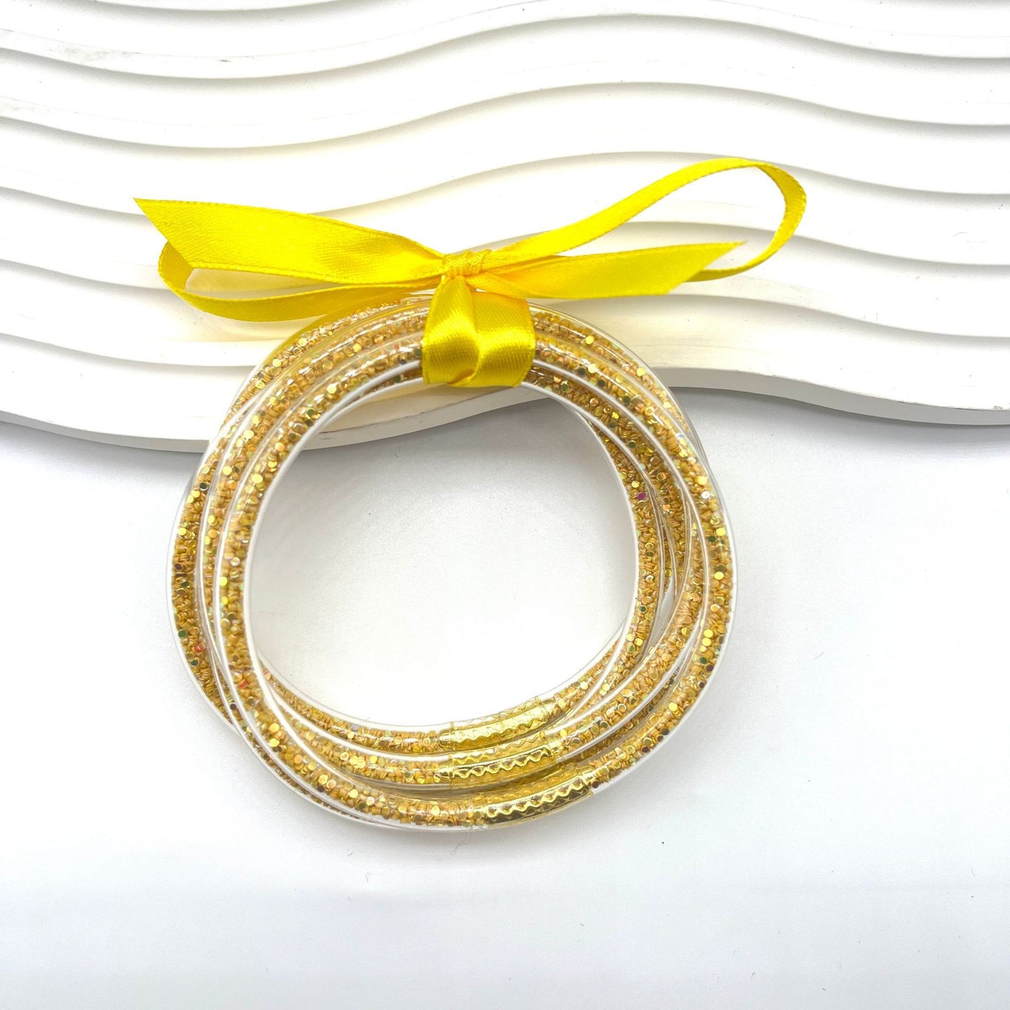 Glamorous Fashion Silicone Bright Simple Couple Bracelets