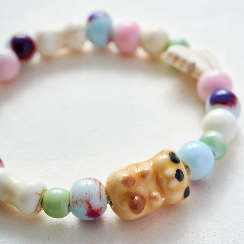 Jewelry Cute Bear Female Gift Live Bracelets