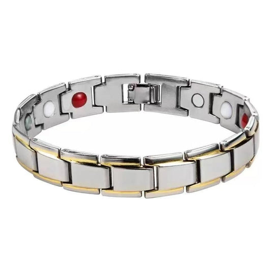 Men's Fashion Titanium Steel Couple Magnet Detachable Bracelets