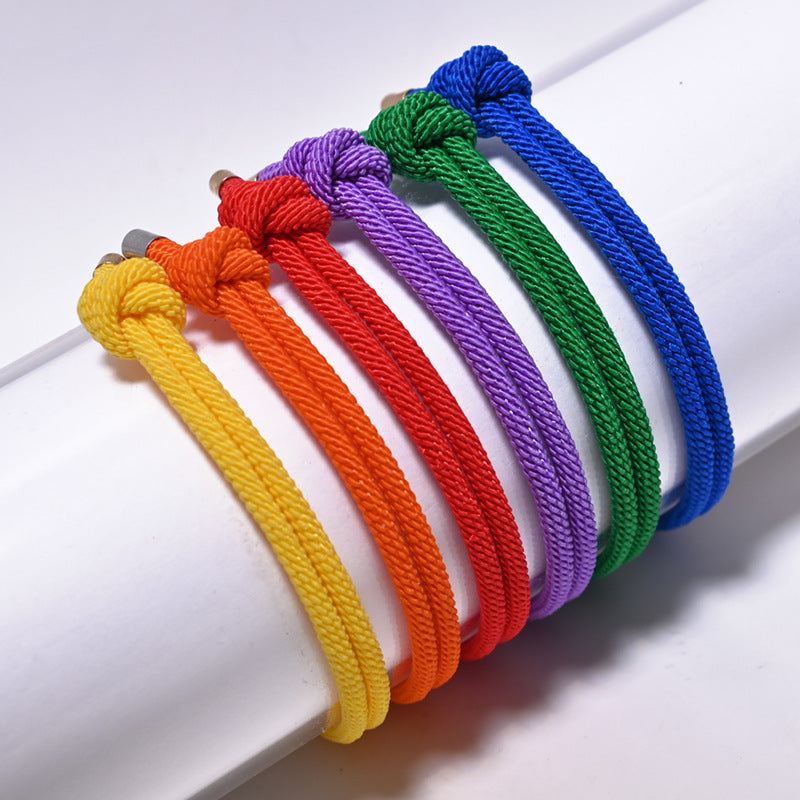 Dopamine Multicolor Adjustable Pure Copper Milan Bracelet
