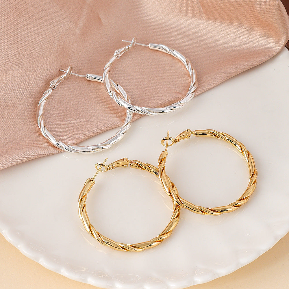 Women's Woven For Trendy Simple Ear Niche Retro Bracelets
