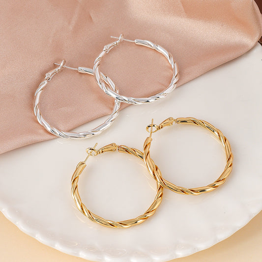 Women's Woven For Trendy Simple Ear Niche Retro Bracelets