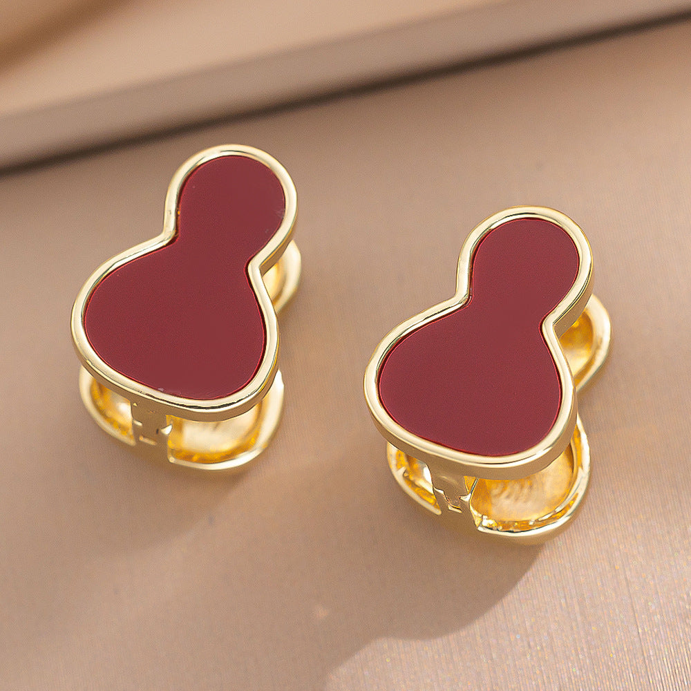 Simple Classic All Match Fashion Zircon Earrings