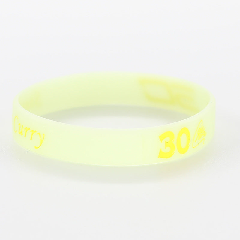 Star Black Mamba James Curry Letter Bracelet