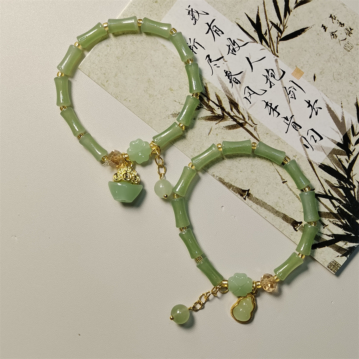 Women's Ancient Style Bamboo Niche Design Mori Bracelets
