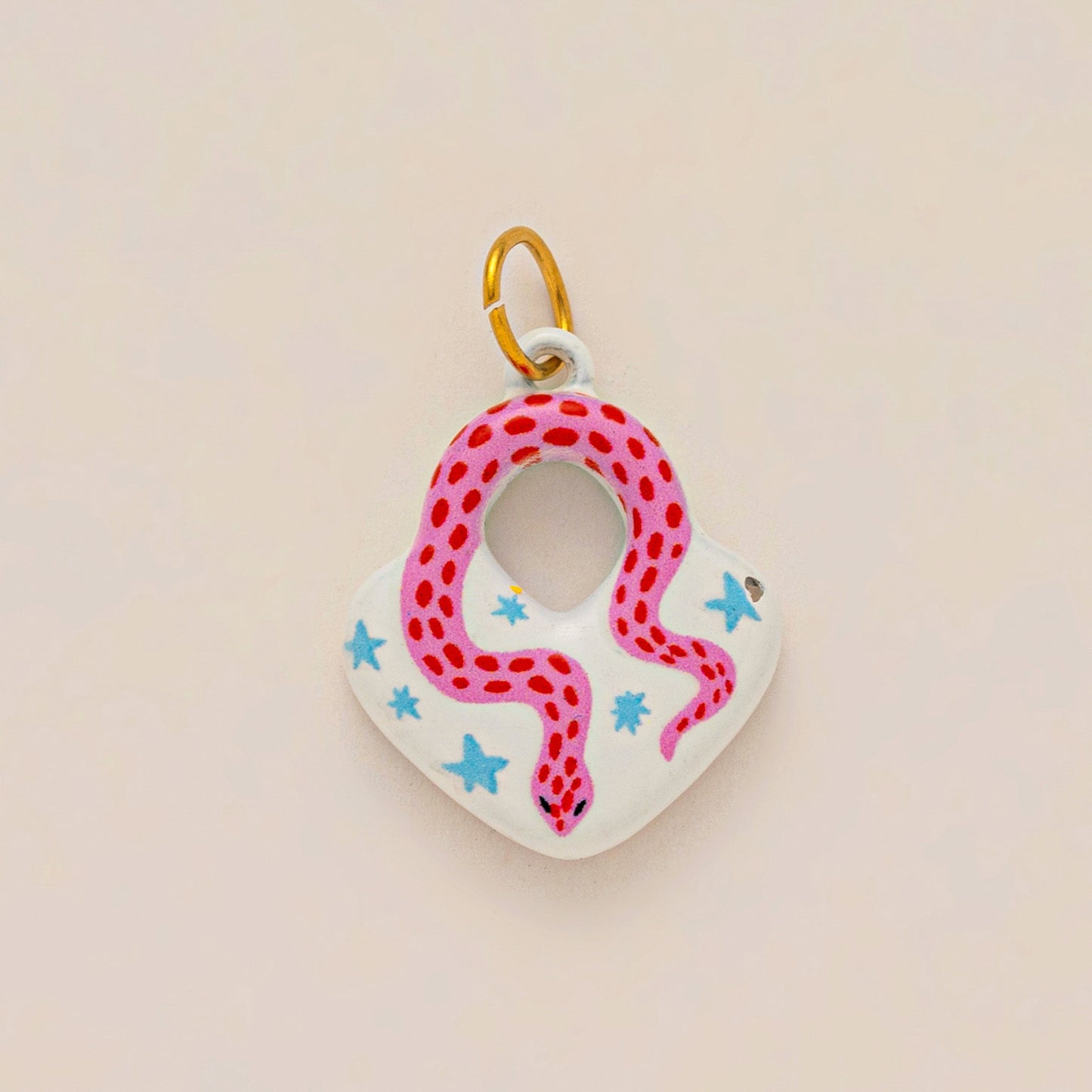 Stainless Steel Gold Color Protection Open Pendants