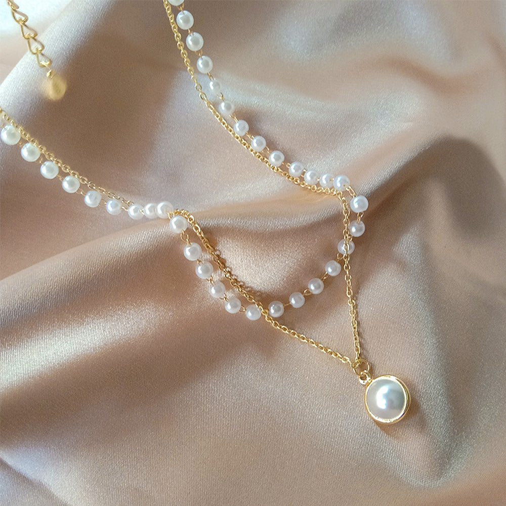 Women's Ornament Pearl For Light Luxury Temperament Necklaces