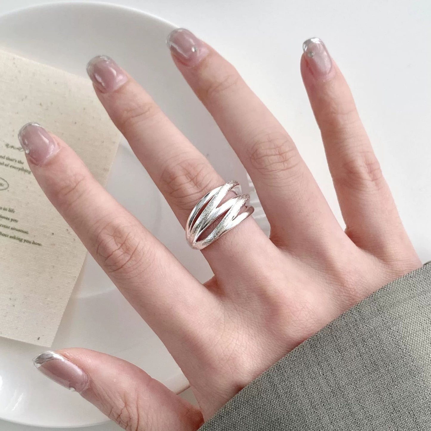 Women's Affordable Luxury Fashion Exquisite Elegant Open Rings