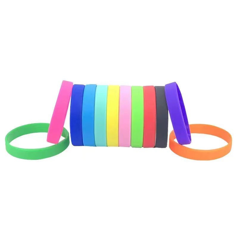 Silicone Sports Have Variety Of Trendy Stars In Different Bracelet