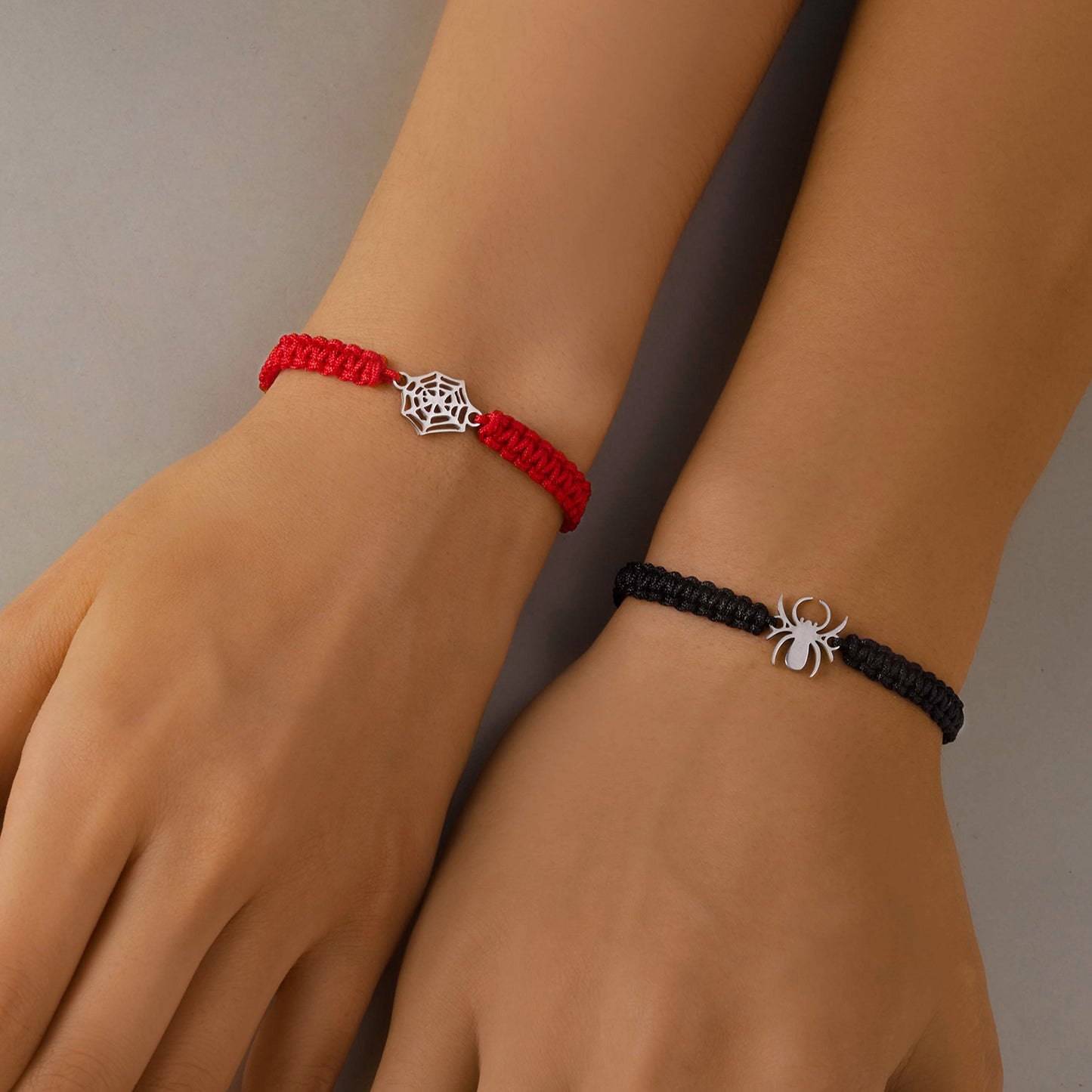 Two Pack Halloween Woven Hand Strap Simple Bracelets