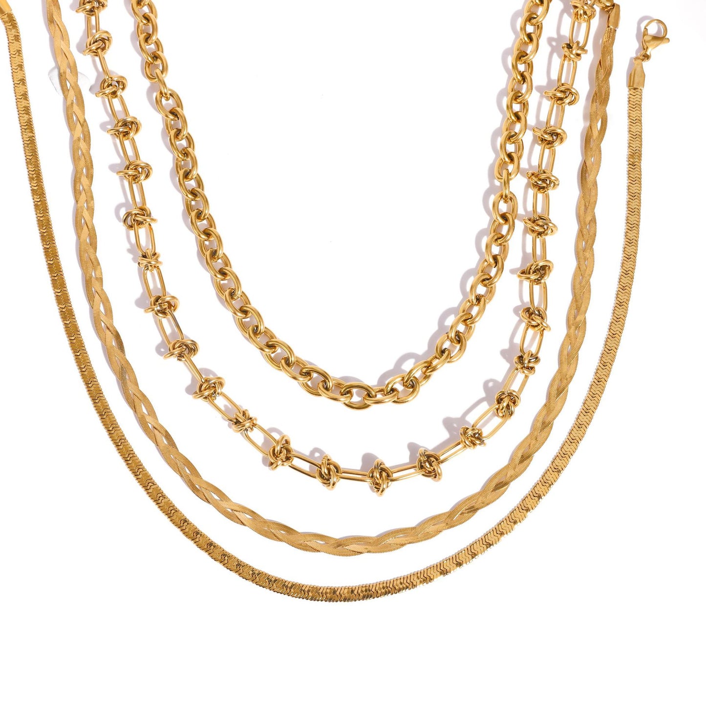 Ding Blade Chain Titanium Steel Light Luxury Minority Clavicle Neck Necklace