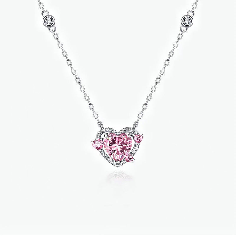 Light Luxury High Sense King Glory Maid Coffee Section Necklace