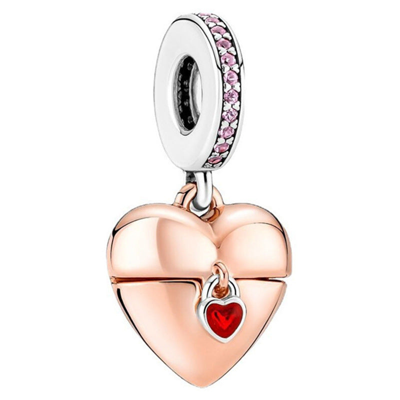 Beads Bead Dog's Paw Shining Heart Jewelry Accessories