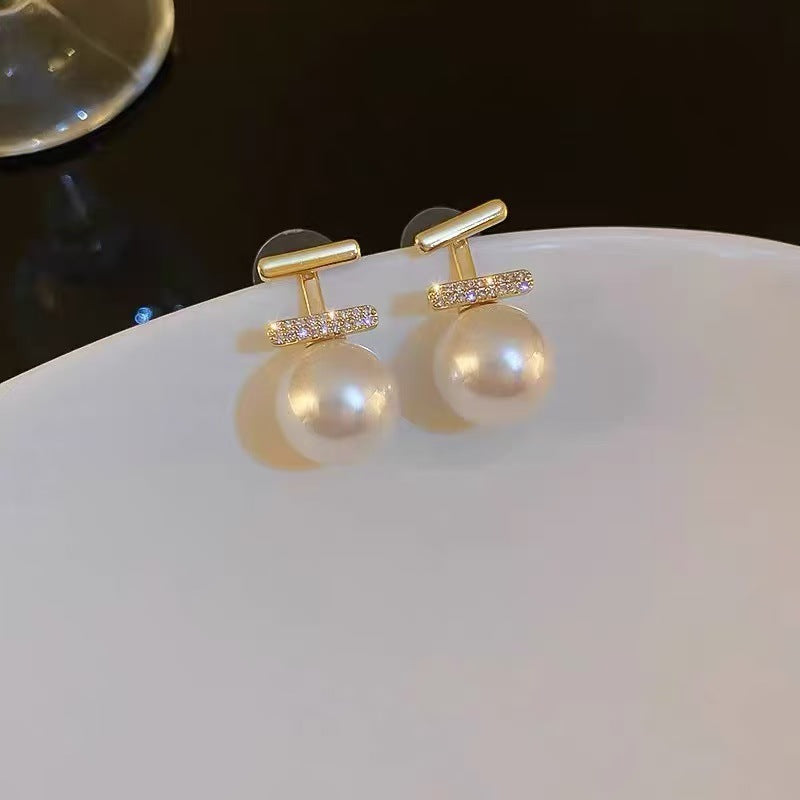 Women's Champagne Beads Zircon Affordable Luxury Fashion Ear Line