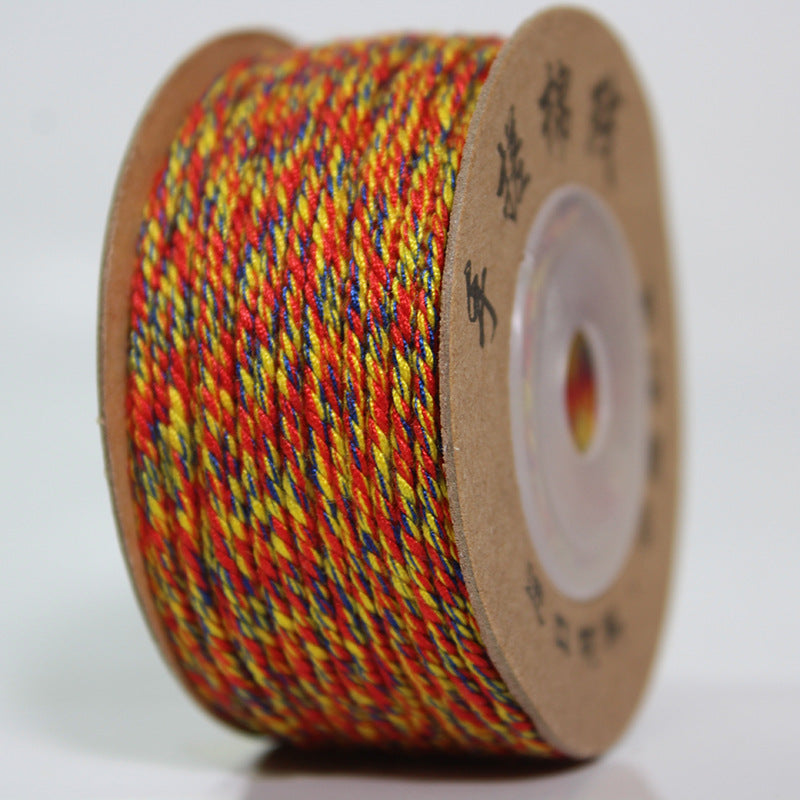 Cotton Threads Tibetan Hand Rub Rope Passion Fruit Jewelry Accessories