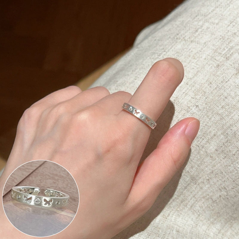 Women's Geometric Fashion Twisted Open-end Personality Hip Rings