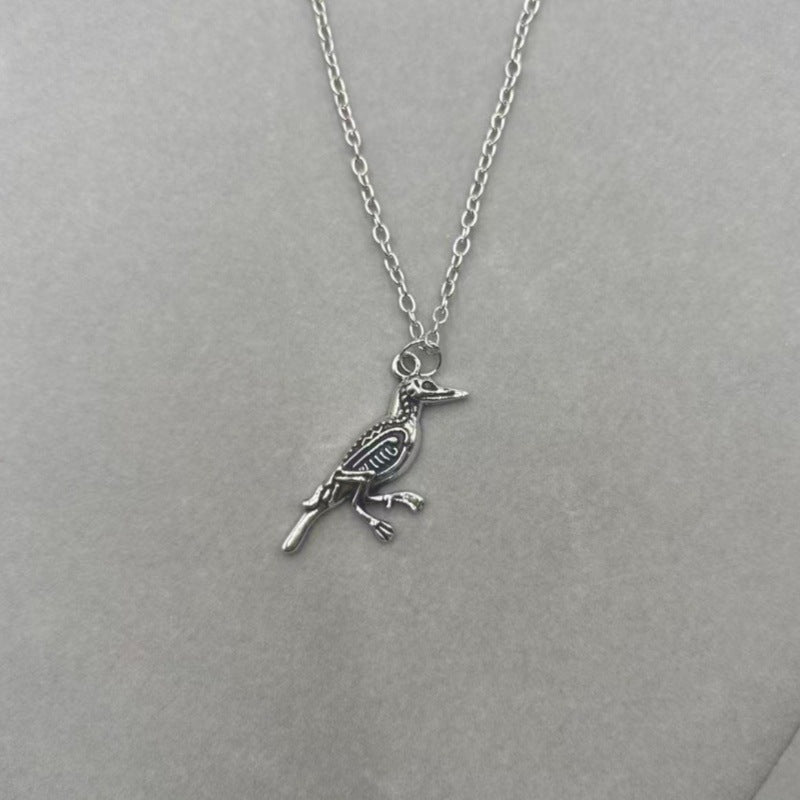 Punk Star Bone Saturn Halo Hipster With Personality Necklace