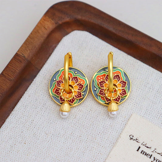 Women's Chinese Style Ethnic Tassel High-grade Temperament Fashion Ancient Rings