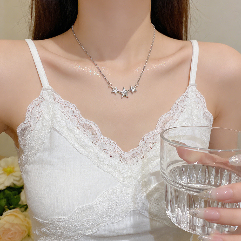 Luxury Fashion Simple Design High-grade Clavicle Necklaces