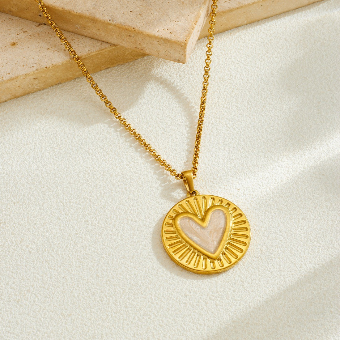 Drop Oil Box Chain Stainless Steel Pendants