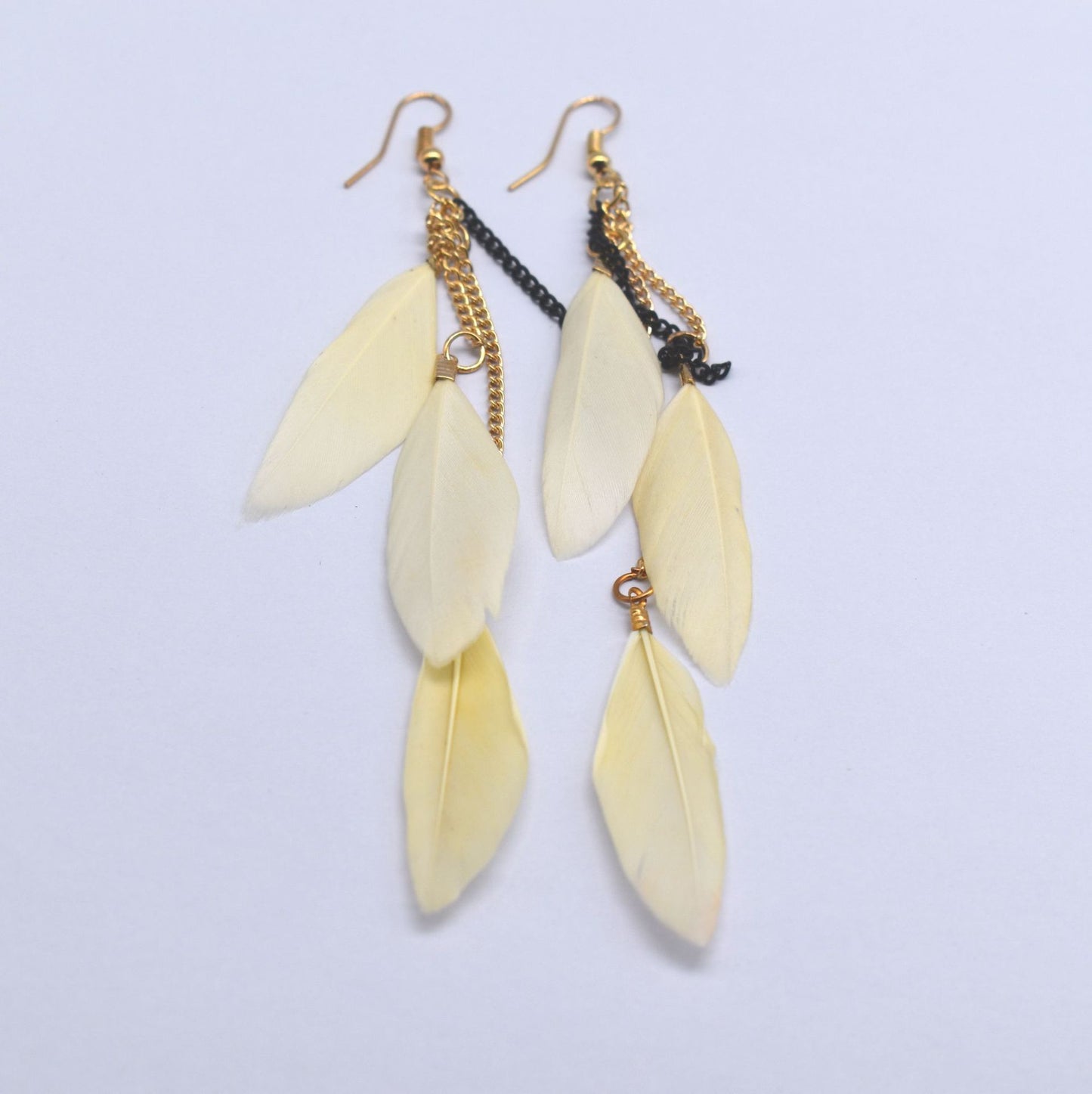 Classy Casual Cool Ethnic Style Feather Earrings