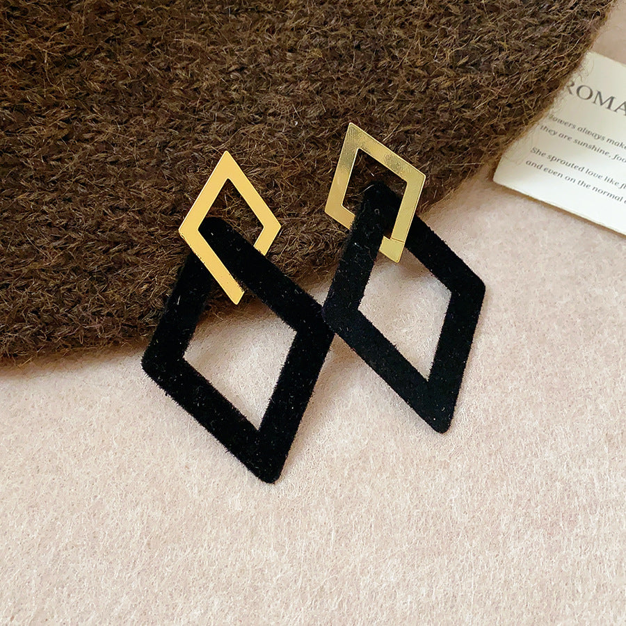 Women's Print Lovely Geometric Trendy Personality Light Luxury Earrings