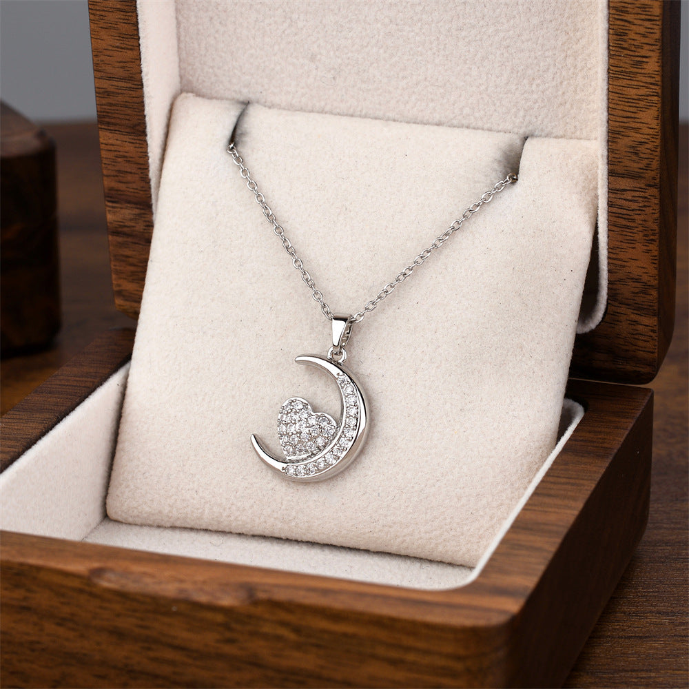 Titanium Steel Female Niche Simple Temperament Clavicle Pendants