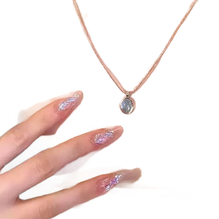 Be Worn On Both Sides Clavicle Chain Fashion Elegant Necklaces
