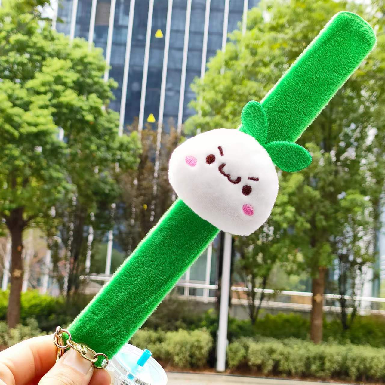 Children's Plush Cartoon Pop Sunflower Couple Female Bracelet