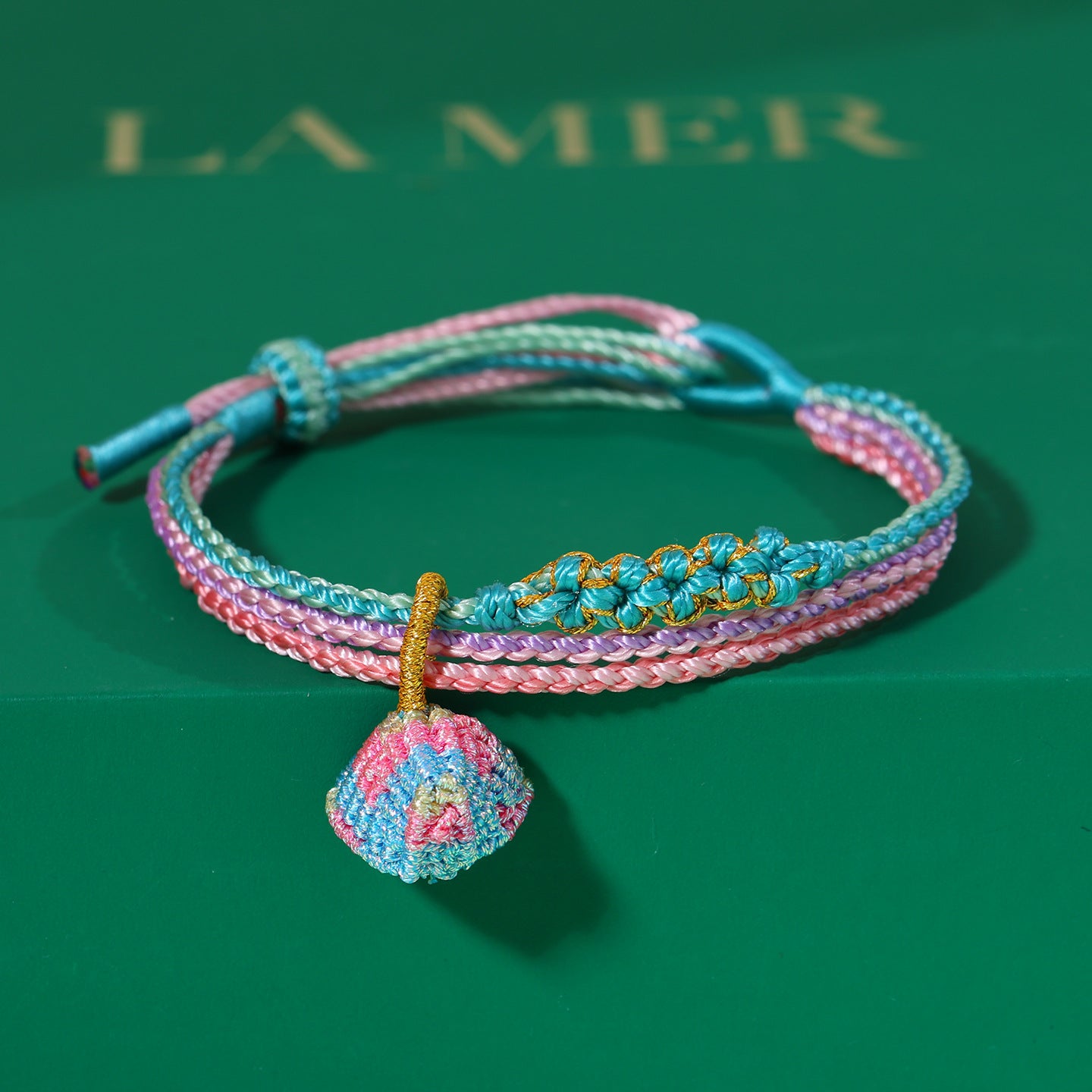 Festival Colorful Rope Ethnic Style Hand-woven Adult Small Sachet Carrying Bracelet