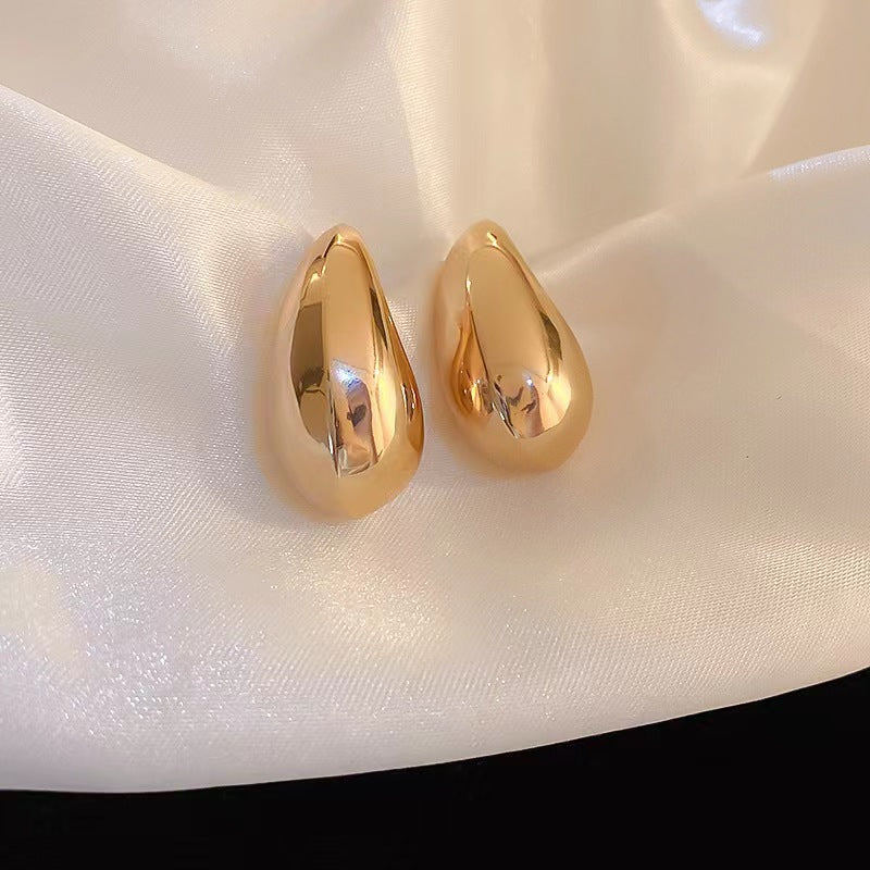 High Sense Water Drop Ear Cold Wind Little Earrings