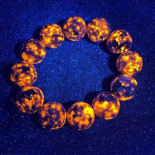 Live Flame Stone Card Fire Spirit Necklaces