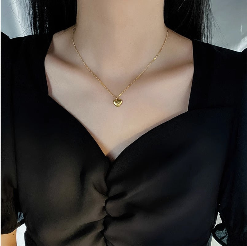 Women's Minority Design Clavicle Chain Titanium Steel Necklaces