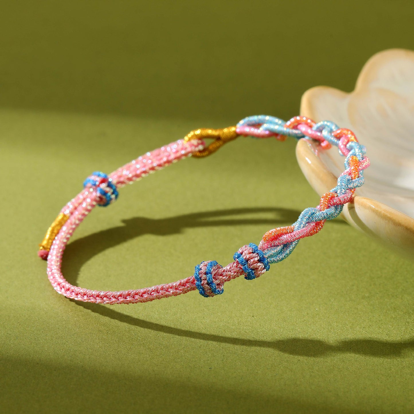 Children's Dragon Boat Festival Colorful Rope Carrying Strap Hand-woven Tiger Sachet Bracelets