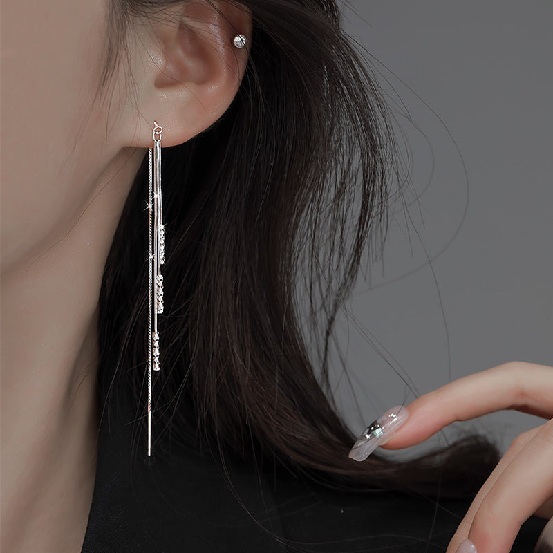 Lady Temperament High-grade Minority Commuter Chain Ear Line