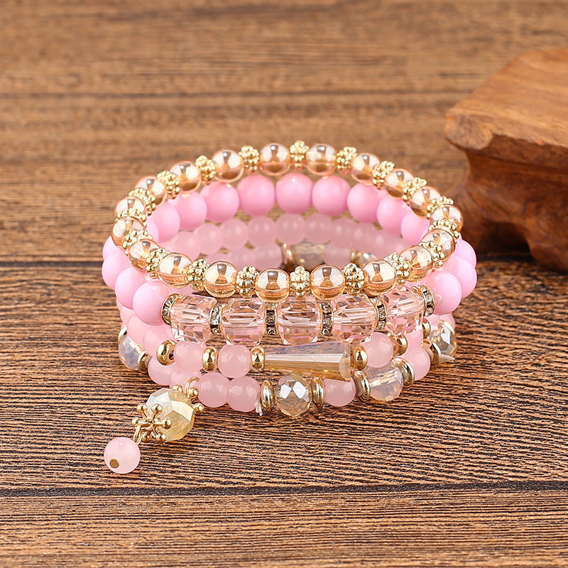 New Ornament Trend Simple Tassel Color Bracelets