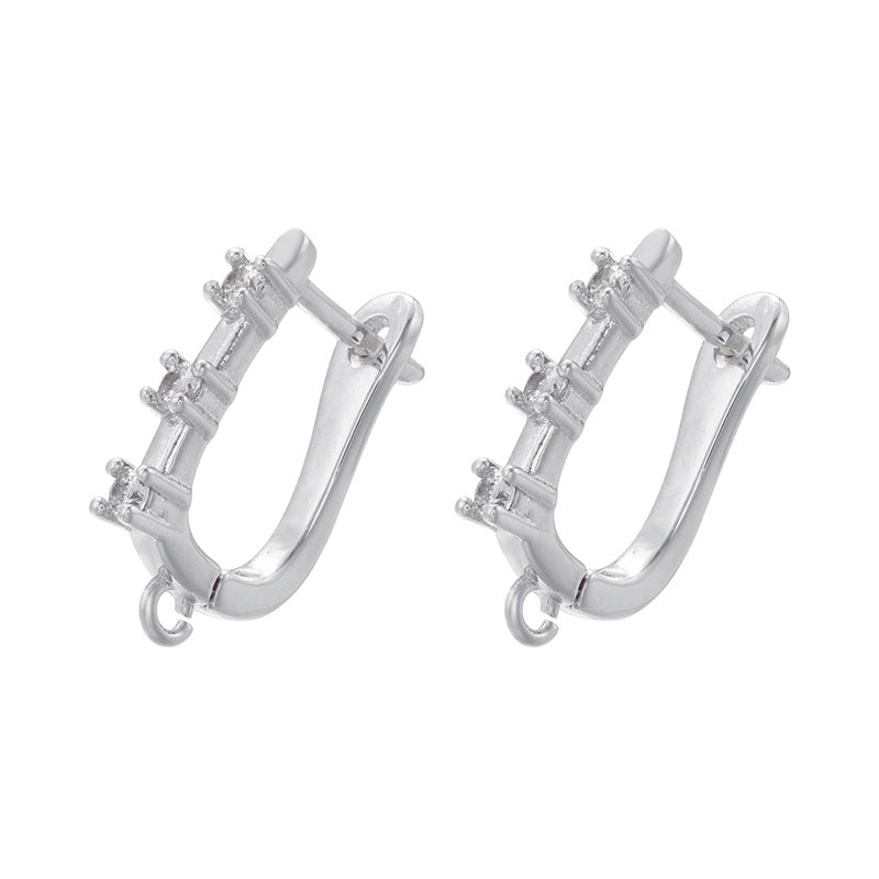 Fashion Casual Glossy Twist U-shaped Clips Rings