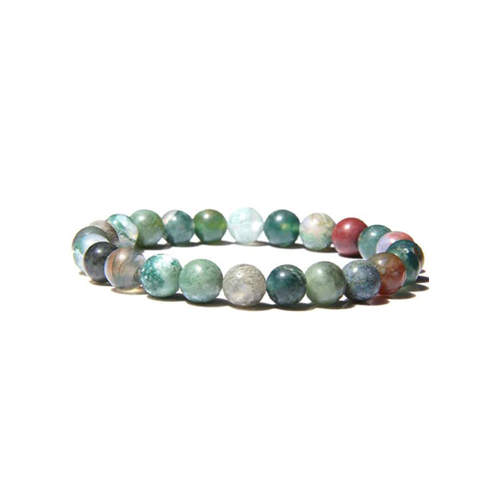Women's & Men's Mm Natural Gemstone Outdoor Yoga Stretch Beads Bracelet
