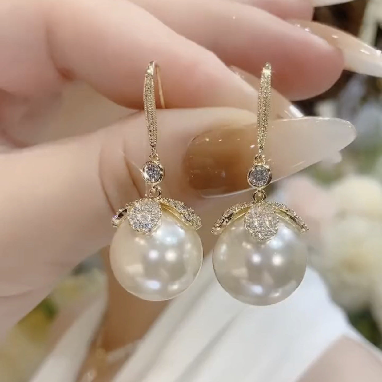 Trendy Niche Design Light Luxury High-grade Earrings