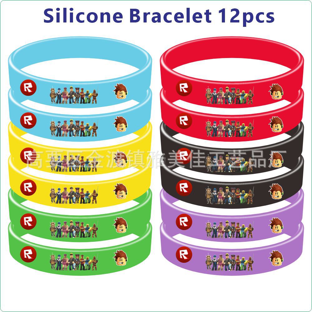 Cartoon Silicone Anime Surrounding The Game Wrist Bracelets