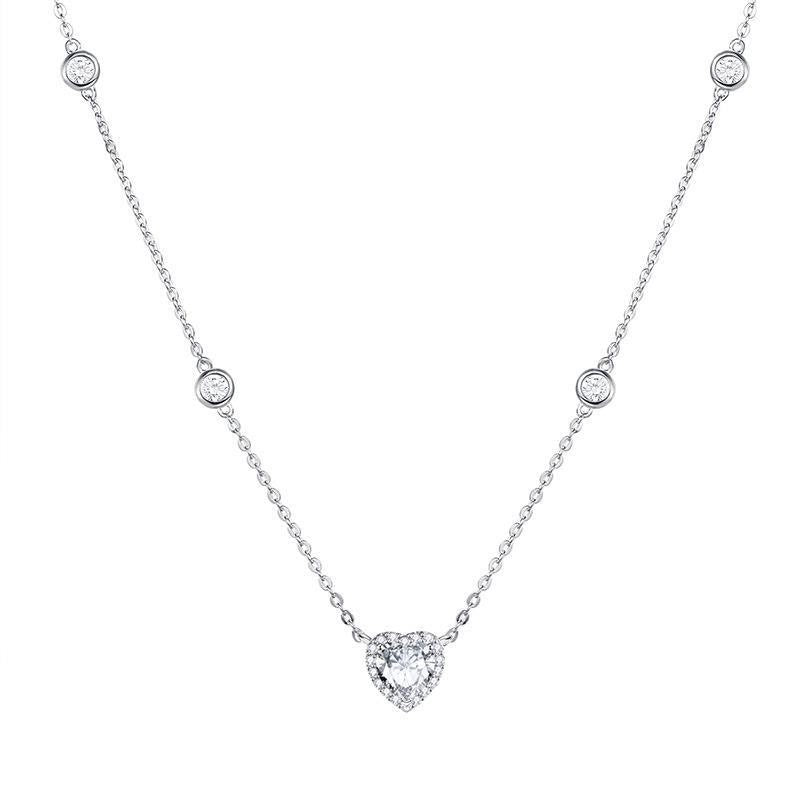 Point Full Series Female Bow Couple Design Clavicle Chain Sweater Necklaces
