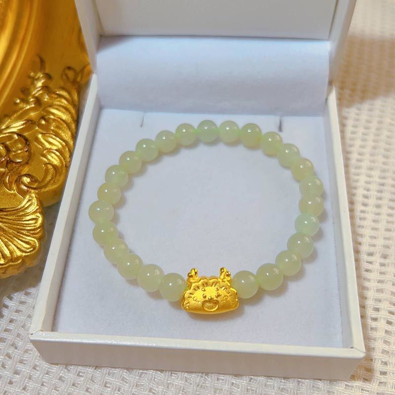 Women's Imitation Yu Elastic String Light Luxury High-grade Lotus Seedpod For Bracelet